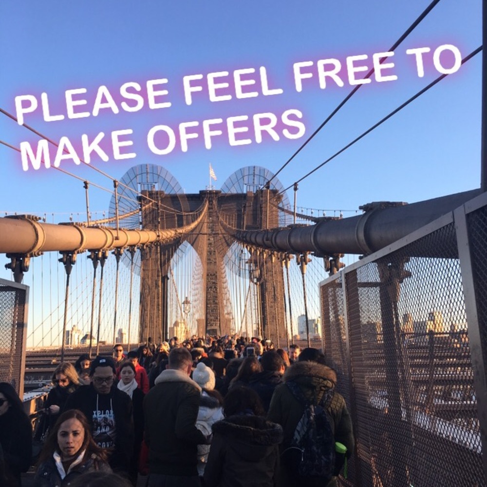 Please feel free to make offers on all items!